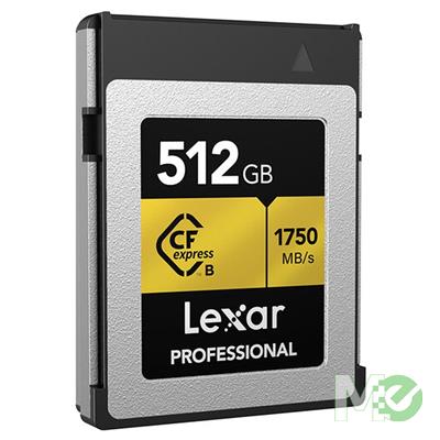 MX00120711 Professional CFexpress Type B GOLD Series Memory Card, 512GB 