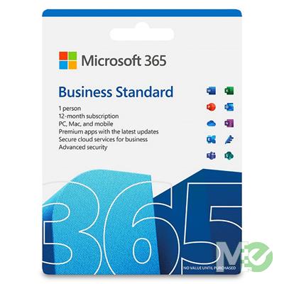 MX00120933 Microsoft 365 Business Standard Edition; 1 Person, 12 Month Subscription For Windows, Mac & Mobile Devices