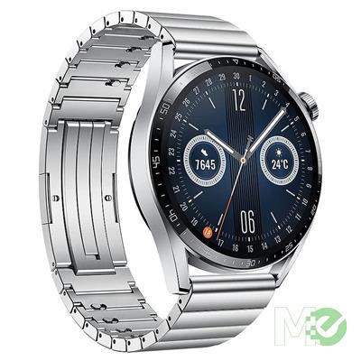 MX00120976 Watch GT 3, 1.43'' AMOLED Touch, GPS, SpO2, 5 ATM, 14-day Battery, Heartrate, 100 Workout Modes, Elite Edition (Canada Warranty)