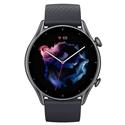 MX00121138 GTR 3, 1.39in AMOLED Touch, 5 ATM, 21-Day Battery, Blood, Heartrate & Sleep Monitor, Fitness Tracker Smart Watch, Black 