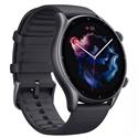 MX00121138 GTR 3, 1.39in AMOLED Touch, 5 ATM, 21-Day Battery, Blood, Heartrate & Sleep Monitor, Fitness Tracker Smart Watch, Black 