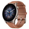 MX00121142 GTR 3 Pro, 1.45in AMOLED Touch, 5 ATM, 12-Day Battery, Blood, Heartrate & Sleep Monitor, Fitness Tracker Smart Watch, Brown