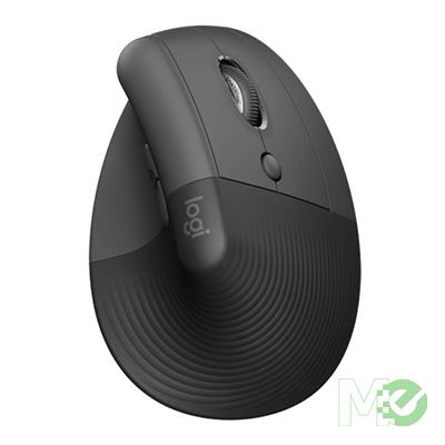 MX00121147 Logitech Lift Vertical Ergonomic Wireless Bluetooth Mouse - Graphite