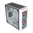 MX00121352 HAF 500 Mid Tower Gaming Case - White