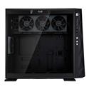 MX00121354 309 ATX Addressable RGB Custom Design Front Panel Mid Tower Case w/ Tempered Glass, Black