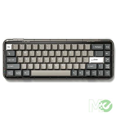 MX00121571 Mojo68 Retro Wireless RGB Mechanical Keyboard w/ Gateron Pro White Switch
