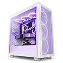 MX00121601 H7 Flow E-ATX Mid Tower Case w/ Tempered Glass, White