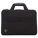 MX00121707 Spruce™ EcoSmart® 16 inch Toploading Briefcase w/ 3 Zippered Compartments, 100% Recycled PET Polyester