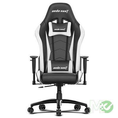MX00121718 Axe Series Gaming Chair, Black / White