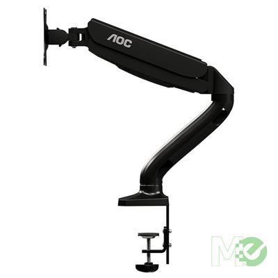 MX00121768 Single Gas Spring Arm Monitor Mount, Black