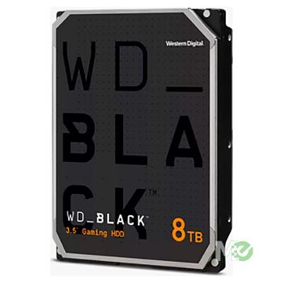 MX00121844 WB_Black 3.5in Gaming Hard Drive, 8TB w/ 128MB Cache