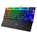 MX00121861 APEX 7 TKL RGB Mechanical Gaming Keyboard w/ SteelSeries QX2 Mechanical Red RGB Key Switches, Magnetic Wrist Rest