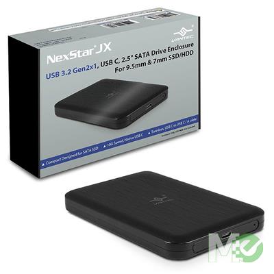 MX00121863 NexStar JX Series USB 3.2 Gen2x1 USB-C 2.5in SATA Drive Enclosure
