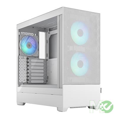 MX00121999 Pop Air RGB TG White ATX Mid Tower Case w/ Tempered Glass Side Panel 