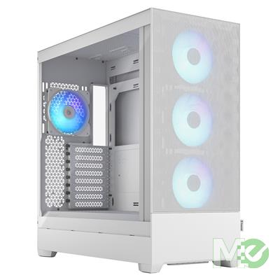 MX00122008 Pop XL Air RGB Full Tower Case, White w/ Tempered Glass Panel