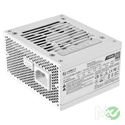 MX00122024 750w Fully Modular SFX Power Supply, White, 80 Plus Gold, White Braided Cables