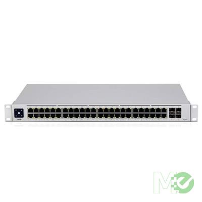 MX00122025 UniFi Switch 48 PoE 48-Port Gigabit PoE Switch w/ 32x PoE+ Ports, 16x Gigabit Ports, 4x SFP Ports
