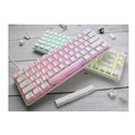 MX00122075 ONE 3 Mini Pure White RGB Gaming Keyboard w/ MX Silent Red Switches