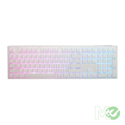 MX00122076 ONE 3 Full Size  White RGB Gaming Keyboard w/ MX Blue Switches