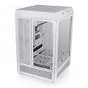 MX00122282 Tower 500 Mid Tower Gaming Case, White w/ Tri-Windowed Tempered Glass
