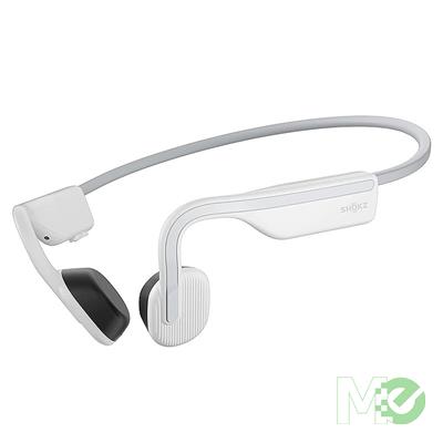 MX00122372 OpenMove Bone Conduction Bluetooth Stereo Sports Headphones w/ Microphone, Alpine White