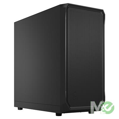 MX00122422 Focus 2 Solid Edition Mid Tower Case, Black w/ 2x 140mm Front Fans, USB Type-C Front Port