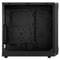 MX00122422 Focus 2 Solid Edition Mid Tower Case, Black w/ 2x 140mm Front Fans, USB Type-C Front Port