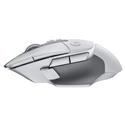MX00122473 G502 X LIGHTSPEED Wireless Gaming Mouse, White w/ 25,600 DPI, 13 Controls, Long Battery Life, USB Charging 