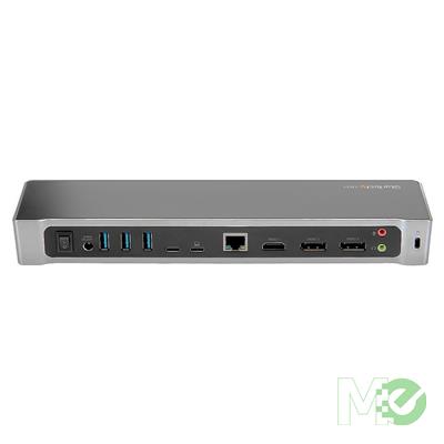 MX00122587 DK30CH2DEP USB Type-C / Type-A Universal Laptop Docking Station w/ Dual 4K UHD, Gigabit LAN, 
Dual Headset Jacks, 100W Charger