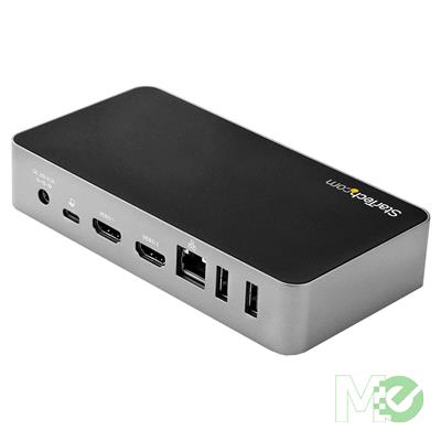 MX00122589 DK30CHHPD Laptop Docking Station w/ 2x USB 3.2 Type-C, 3x USB 3.2 Type-A, 2x HDMI Ports, Gigabit LAN, 3.5mm 4-Pole Headset Jack