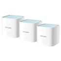 MX00122657 AX1500 Series M15 Mesh Wi-Fi Router Kit, 3 Pack w/ IEEE 802.11 ax, Eagle Pro AI Software, 4x Internal Antennas per Router