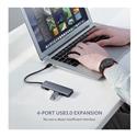 MX00122742 4 Port USB 3.0 Type-A Hub