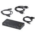 MX00122834 2-Port Hybrid USB-A + HDMI & USB-C KVM Switch, 4K60Hz