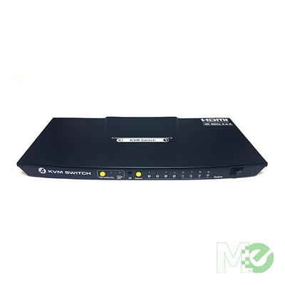 MX00122851 4 Port HDMI 4K @60Hz KVM Switch w/ Remote Control