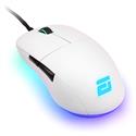 MX00122896 XM1 RGB Wired Gaming Mouse, White w/ Pixart PAW3395, 26,000 DPI, 3 Zone RGB Lighting, USB Type-A
