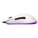 MX00122896 XM1 RGB Wired Gaming Mouse, White w/ Pixart PAW3395, 26,000 DPI, 3 Zone RGB Lighting, USB Type-A