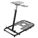 MX00122939 VelocityOne Stand w/ VelocityOne Flight Universal Controls, Fits For Most Flight and Racing Sim Yokes, Pedals, and Wheels