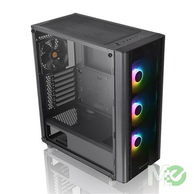 MX00123188 V250 TG ARGB Air Mid Tower Computer Case w/ Tempered Glass Side Panel, Front Mesh -Black