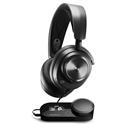 MX00123195 Arctis Nova Pro Wired Gaming Headset For PC & Playstation, Black w/ 40mm Drivers, GameDAC Controller