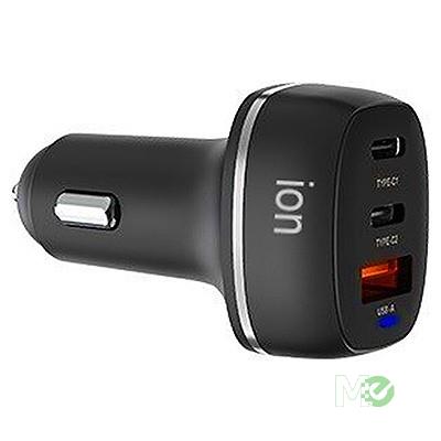 MX00123230 3 Port USB Charger For Vehicles w/ 30W USB Type-A, 30W USB Type-C and 20W USB Type-C Charging Ports