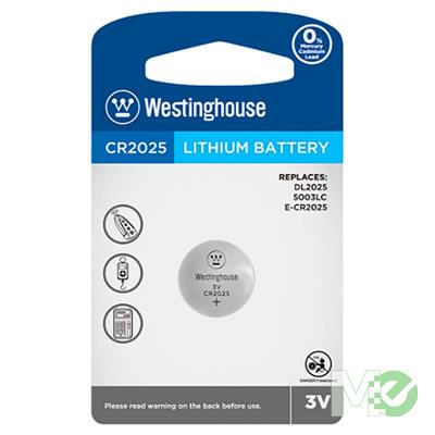 MX00123247 CR2025-BP1 Lithium Coin Battery, 1 Pack