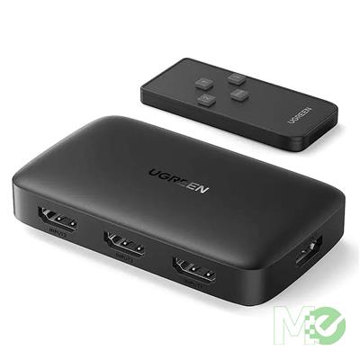 UGREEN HDMI 3-in-1 Switch w/ IR Remote - Video Switches