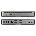 MX00123444 USB Type-C Docking Station / Hub w/  Quad 4K60P Video Ports, 2x USB Type-C Ports, 4x Type-A Ports, 100W USB PD Charging