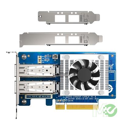 MX00123590 QXG-25G2SF-CX6 Dual-Port 25Gbe Network Expansion Card w/ 2x SFP28 Ports, PCIe 4.0 x8