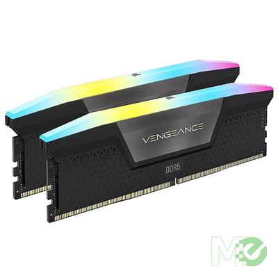 MX00123605 Vengeance RGB 64GB DDR5 6000MHz CL40 Dual Channel Kit (2x 32GB), Black 