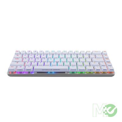 MX00123656 Falchion Ace w/ ROG NX Brown Mechanical Switches - White