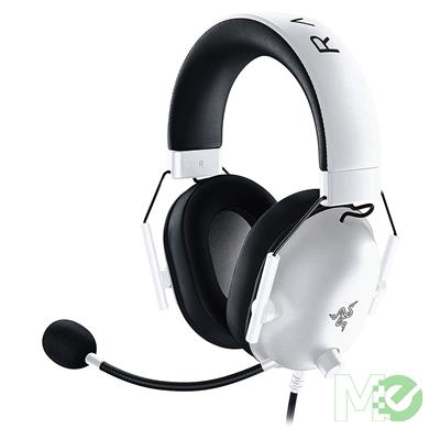 MX00123694 Blackshark V2 X Wired Gaming Headset, White w/ TriForce 50mm Drivers, Cardioid Mic, Passive Noise Cancellation, 3.5mm Audio Jack
