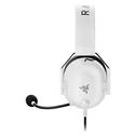 MX00123694 Blackshark V2 X Wired Gaming Headset, White w/ TriForce 50mm Drivers, Cardioid Mic, Passive Noise Cancellation, 3.5mm Audio Jack