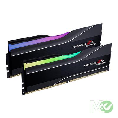 MX00123696 Trident Z5 Neo RGB Series 64GB DDR5-6000 CL30 Dual Channel RAM Kit (2x 32GB), Black w/ AMD EXPO Profile