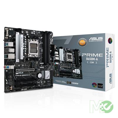 MX00123728 PRIME B650M-A-CSM w/ DDR5-5600 (OC), PCIe 4.0 x16 Slot, 2x M.2 Slots, 2.5 Gb LAN, DisplayPort, HDMI, VGA